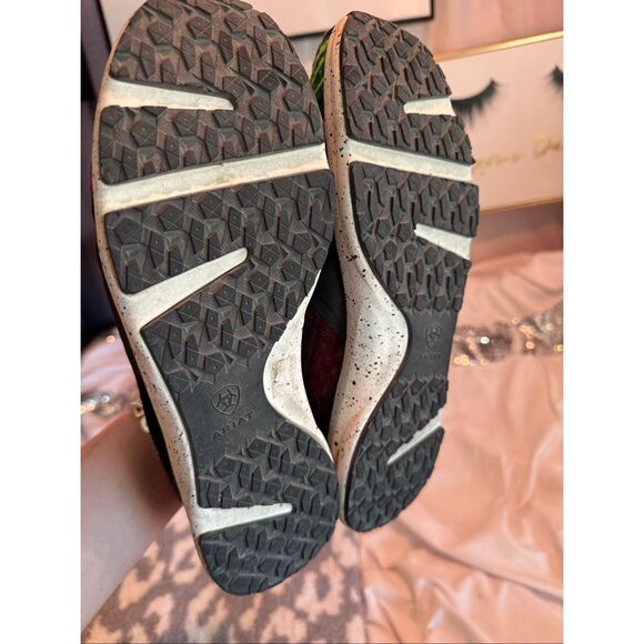 Ariat fuse rainbow stripe lightweight Womens Lace Sneaker 9.5 slip on fashion - Picture 4 of 7